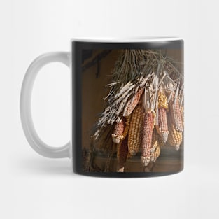 Drying Corn, Suwon, South Korea. Mug